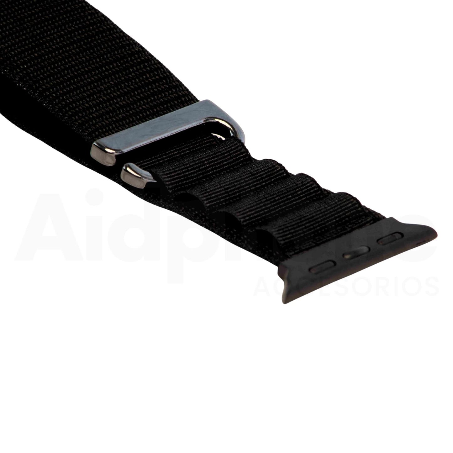 Pulso Nailon Negro para Apple Watch