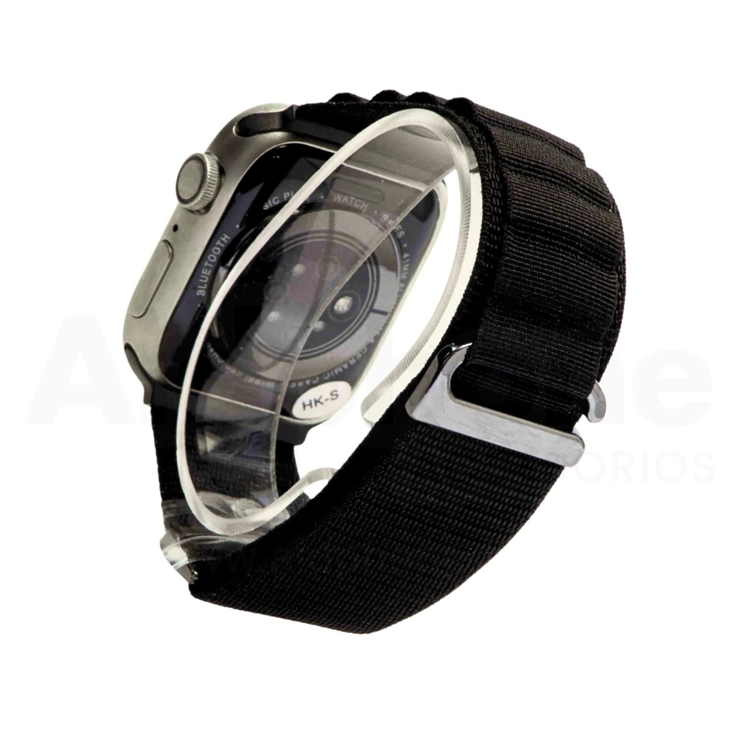Pulso Nailon Negro para Apple Watch