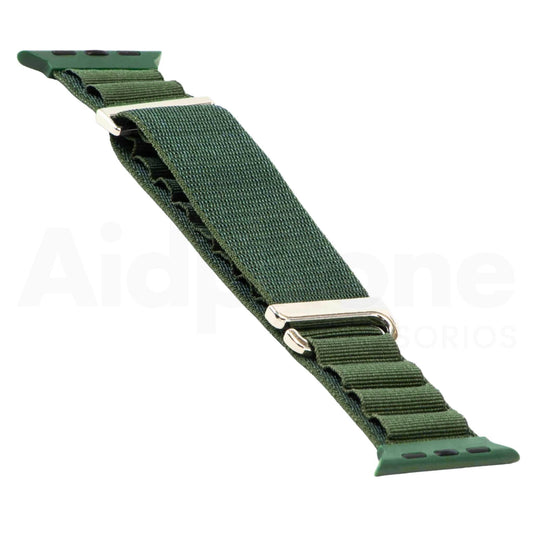 Pulso Nailon Verde para Apple Watch