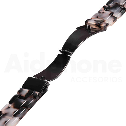Pulso Resina Carey Beige para Apple Watch - Aidphone accesorios