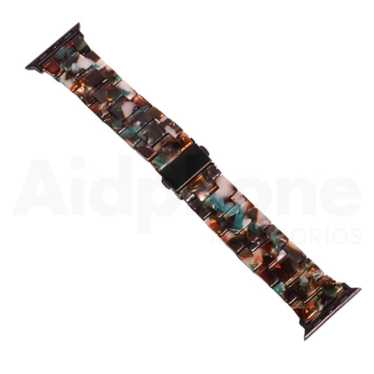 Pulso Resina Carey Mix para Apple Watch - Aidphone accesorios