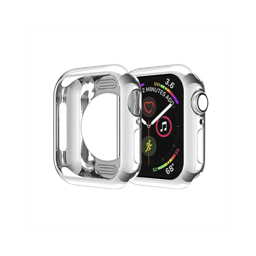Case Protector Plateado para Apple Watch - Aidphone accesorios