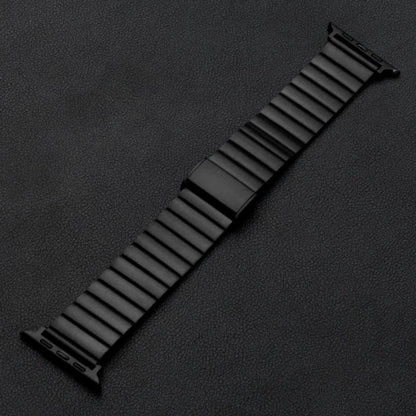 Pulso Metálico Rectangular Negro para Apple Watch - Aidphone accesorios