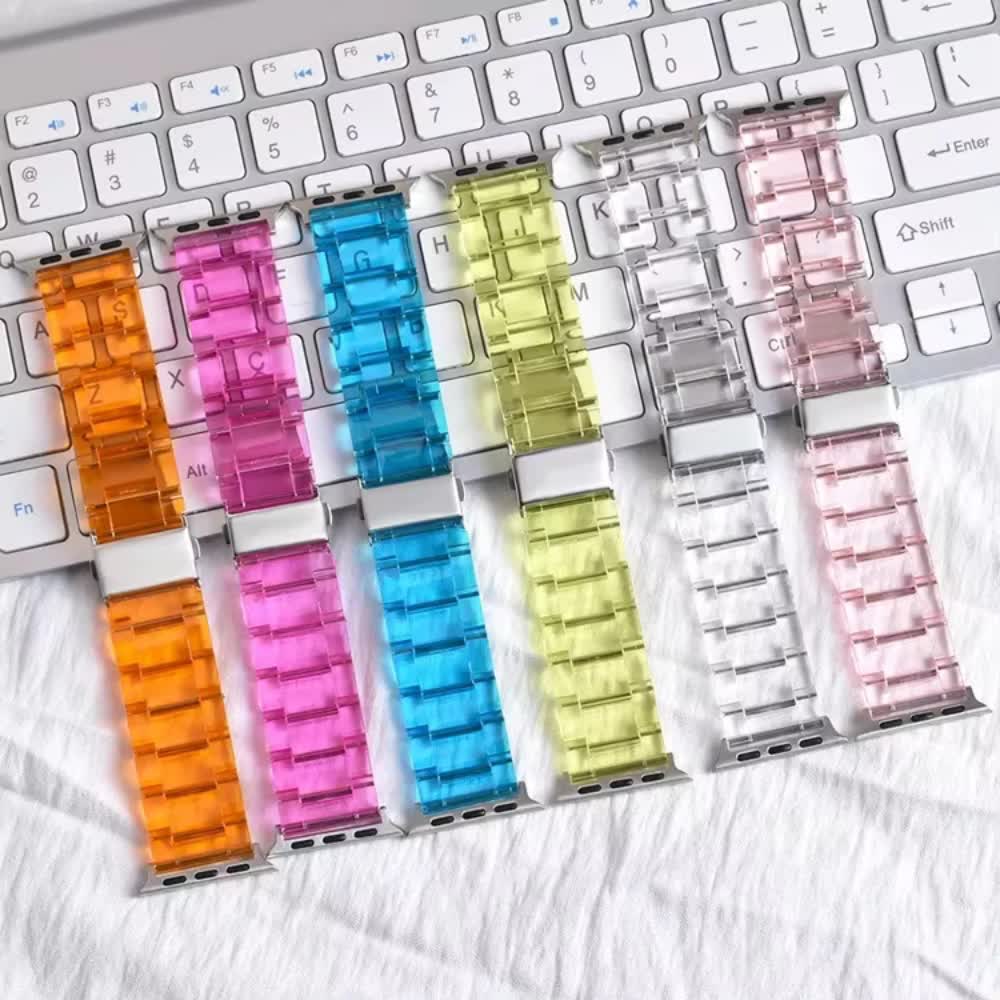 Pulso Plástico Transparente para Apple Watch - Aidphone accesorios