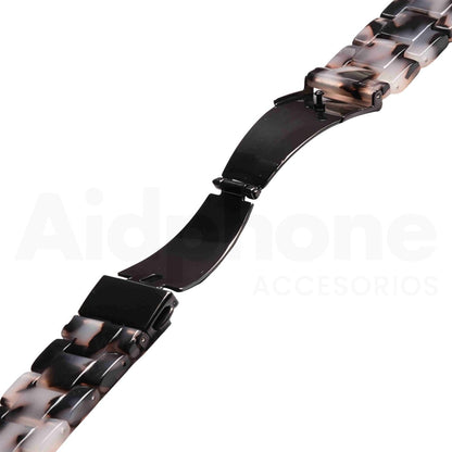 Pulso Resina Carey Beige para Apple Watch - Aidphone accesorios
