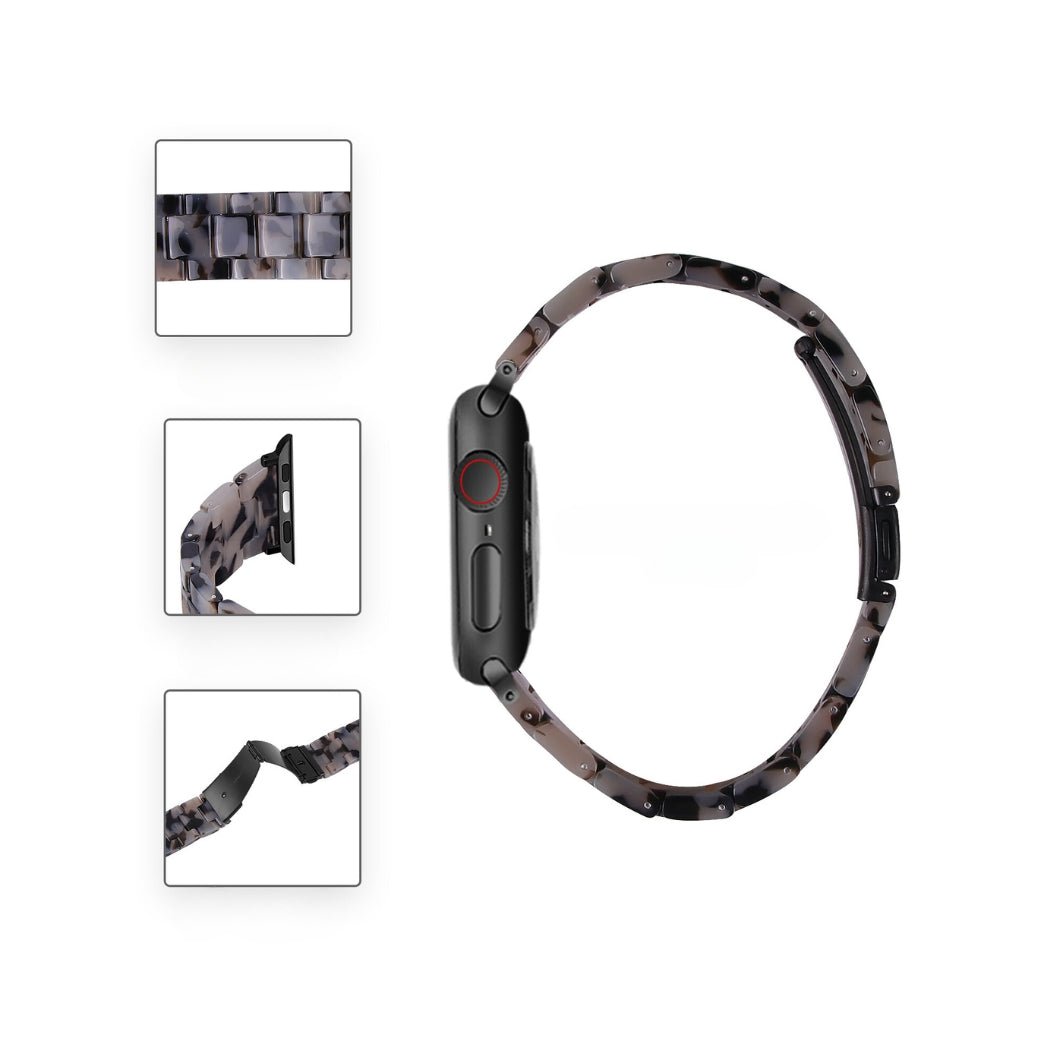 Pulso Resina Carey Beige para Apple Watch - Aidphone accesorios