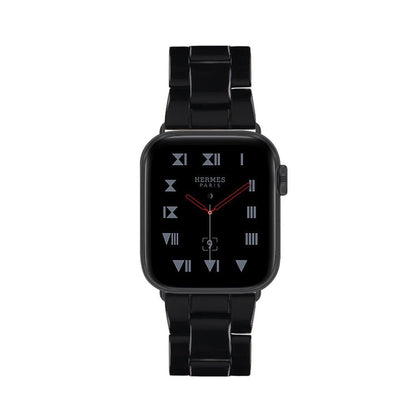 Pulso Resina Carey Negro para Apple Watch - Aidphone accesorios