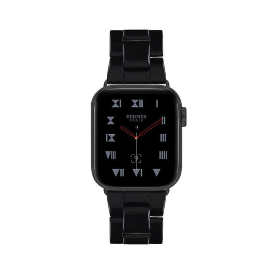 Pulso Resina Carey Negro para Apple Watch - Aidphone accesorios