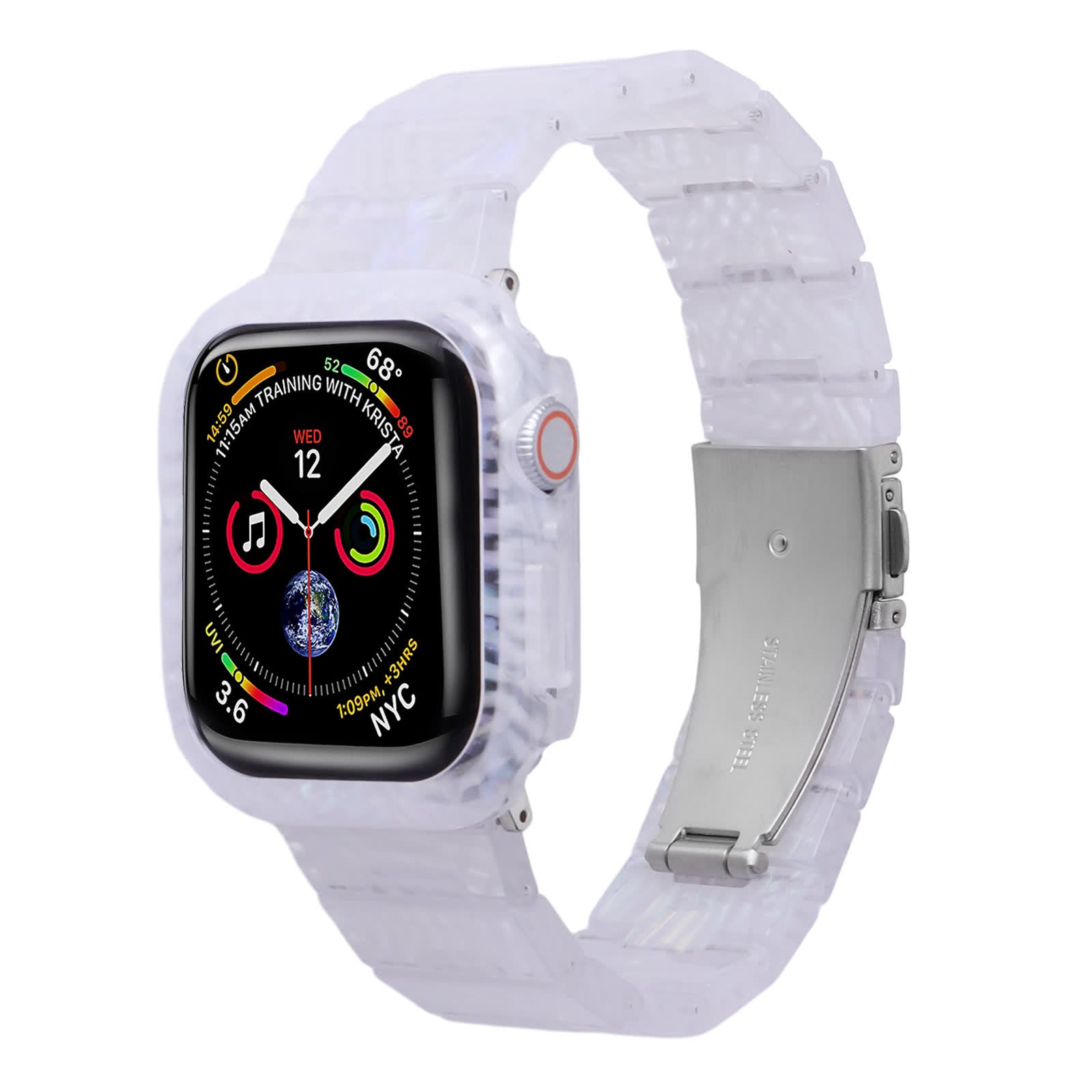Pulso y Case Transparente para Apple Watch - Aidphone accesorios